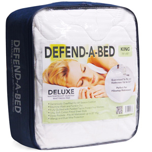 DeCoro Home Defend-A-Bed Deluxe Quilted Waterproof Mattress Protector