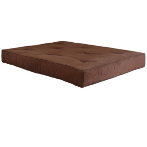 Classic Brown 8-Inch Futon Mattress, Full 